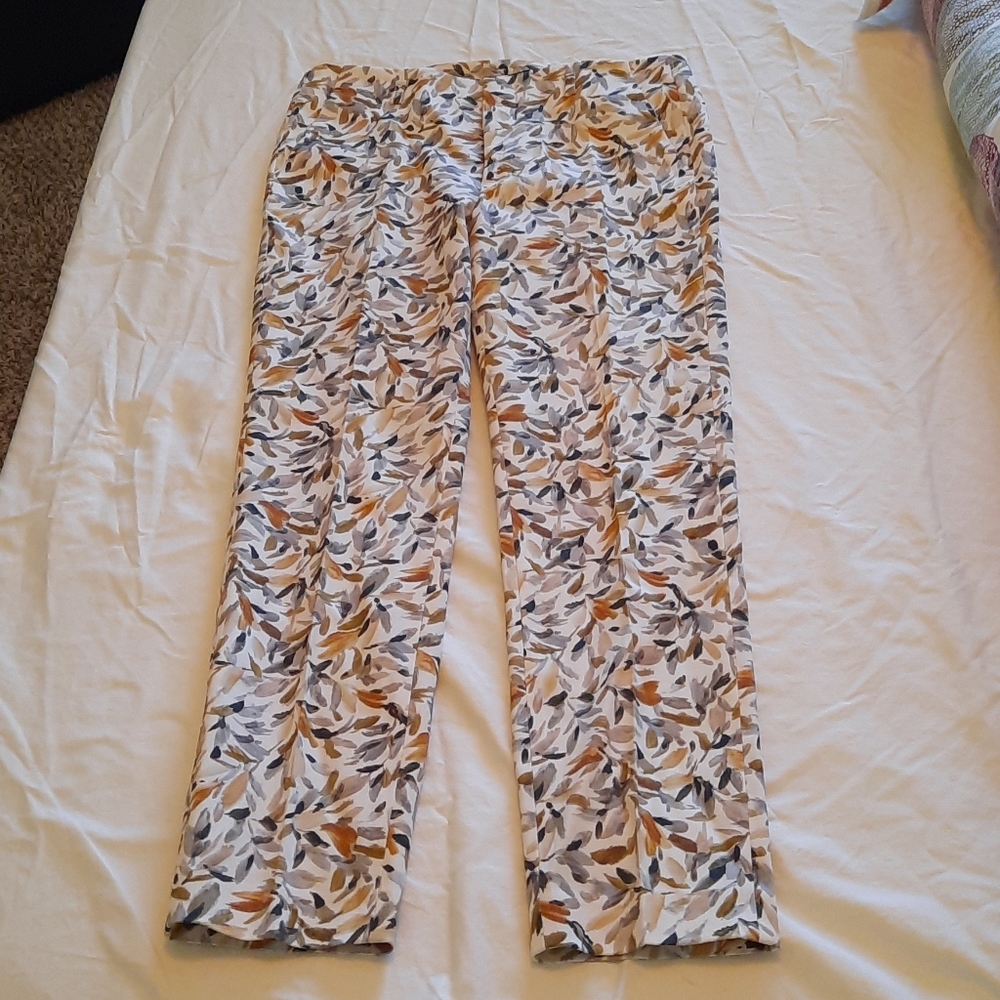 Zara Basic Collection patterned pants